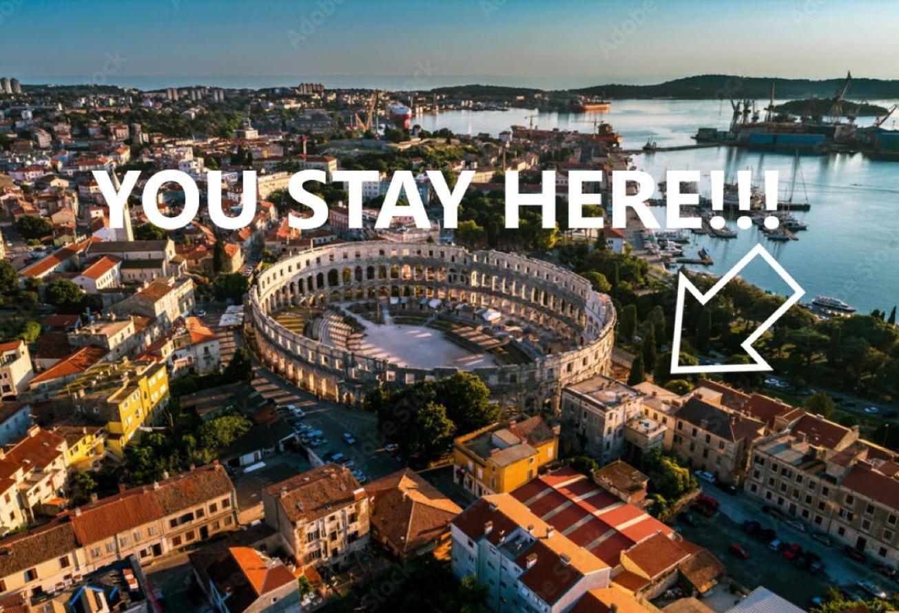G1 Pula Center Colosseum Apartment Екстер'єр фото